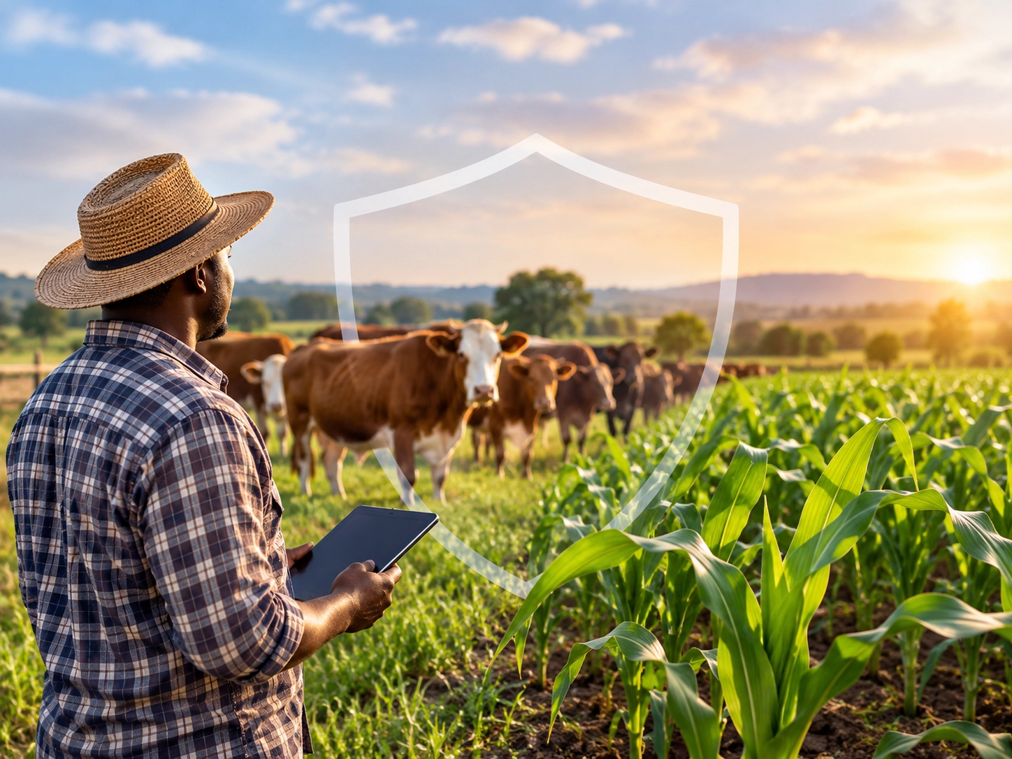 Agricultural insurance for livestock and crops